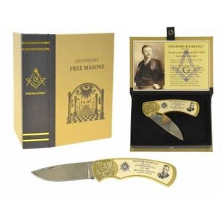 Sigma Impex Sigma Impex KN-1471TR T. Rossevelt Masonic Knife KN-1471TR